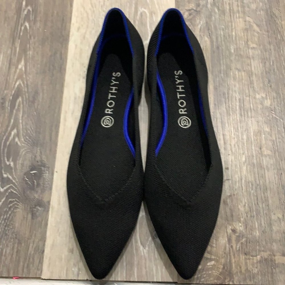 Rothy’s Classic Black Flats